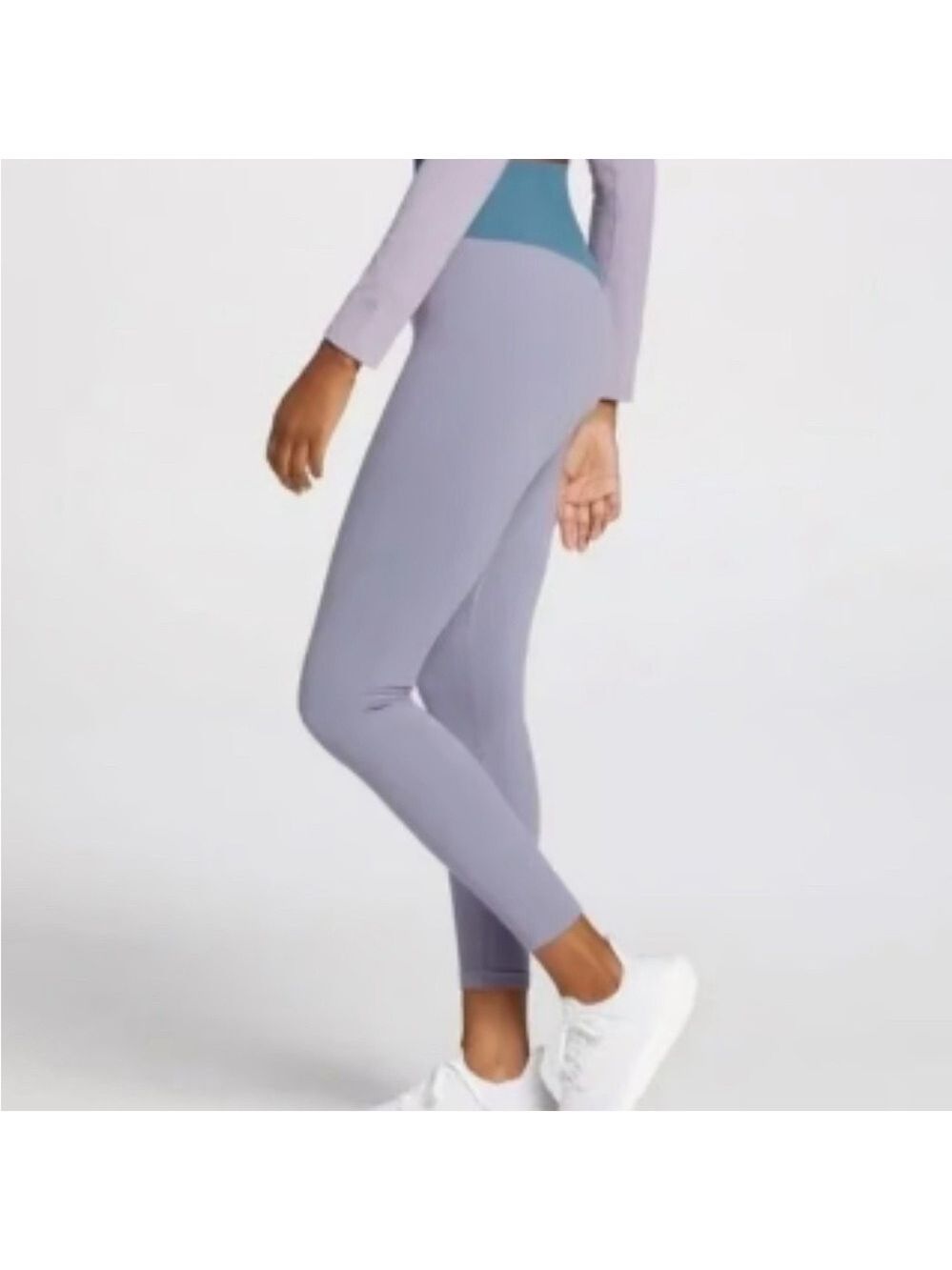 DSG Women’s Twitch + Allison Seamless Iridescent Legging Lavender Size Medium - Picture 8 of 9